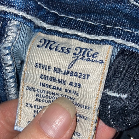 Miss Me Jeans!!!! Perfect condition! Never worn, just too small for me. - Picture 6 of 6